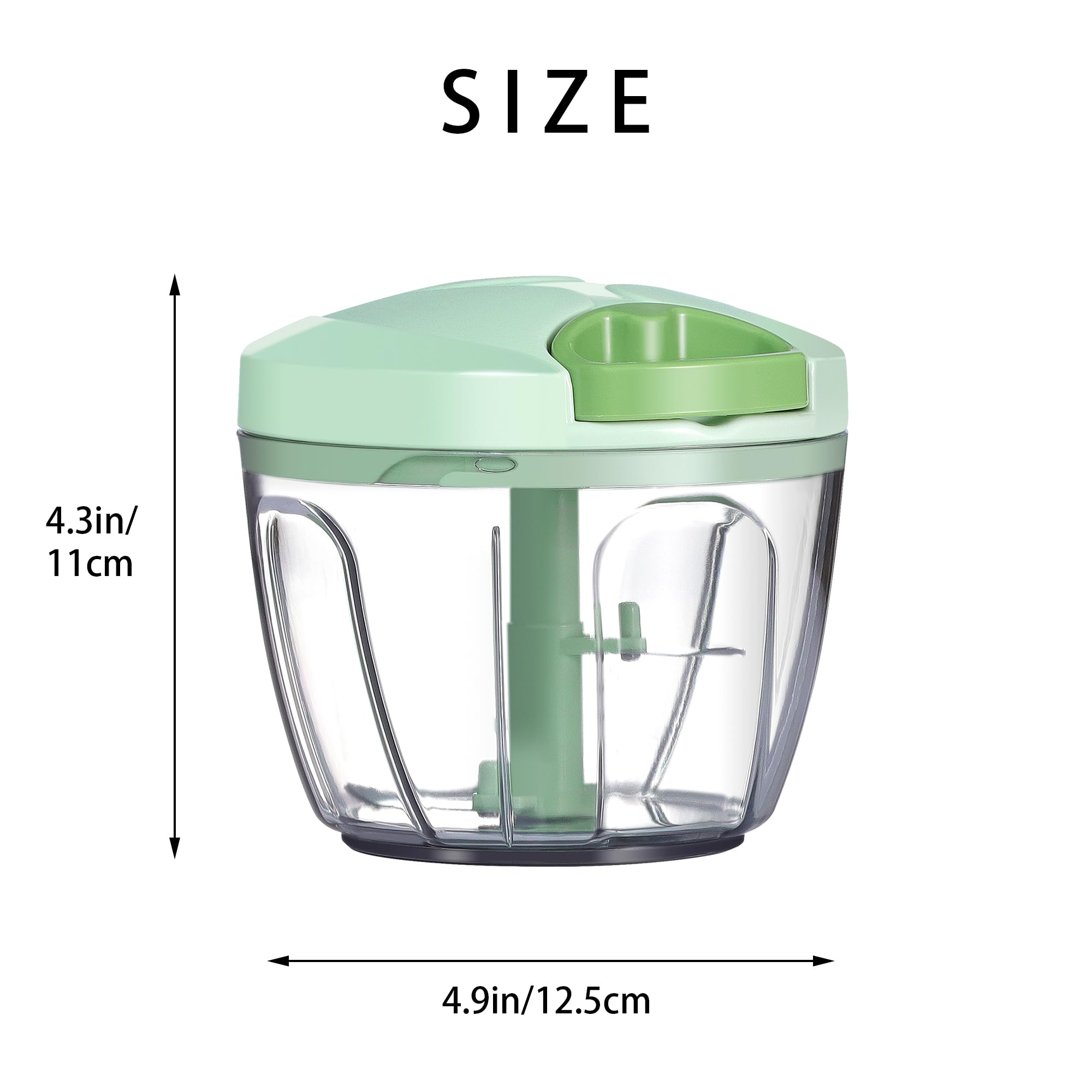 Ourokhome Procesador Manual: regalo práctico para amantes de la cocina.