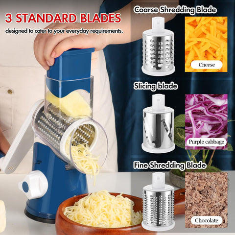 Ourokhome rallado para hielo y verduras: versatilidad en la mesa.
