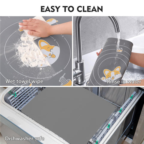 Ourokhome raspador para masa con escala para porciones uniformes.