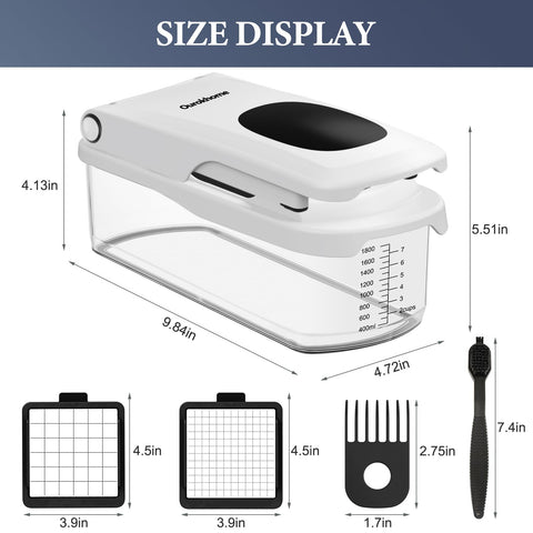Ourokhome Recipiente almacenamiento de 2 litros para ingredientes