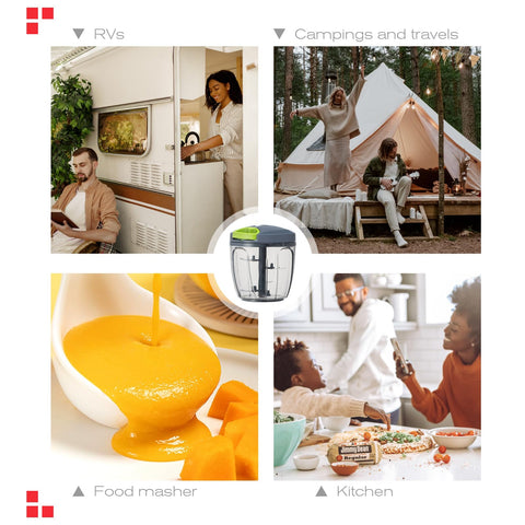Ourokhome uso-portatil para camping y cocina en exteriores