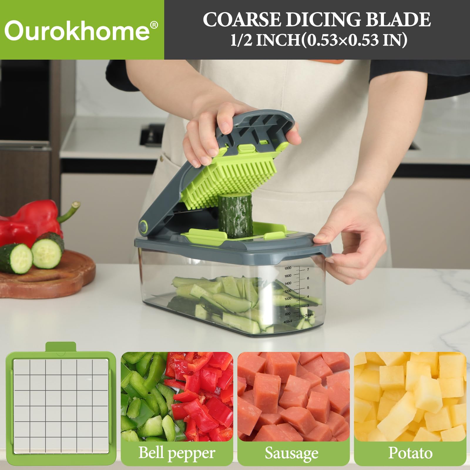 Cuchillas para dados de 1/2 pulgada para dados uniformes con Ourokhome.