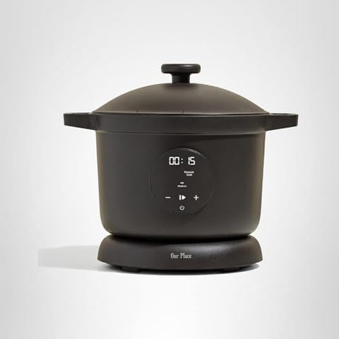 Our Place Dream Cooker en uso familiar, ideal para guisos y arroces.