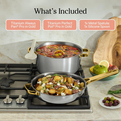 Our Place Titanium Pro Always Pan Pro uso-induccion: compatible con cocinas e inducción.
