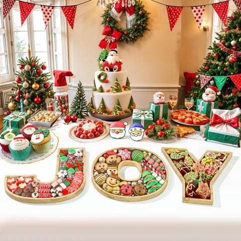 OurWarm JOY regalo navidad tableros de madera sostenibles para obsequio.