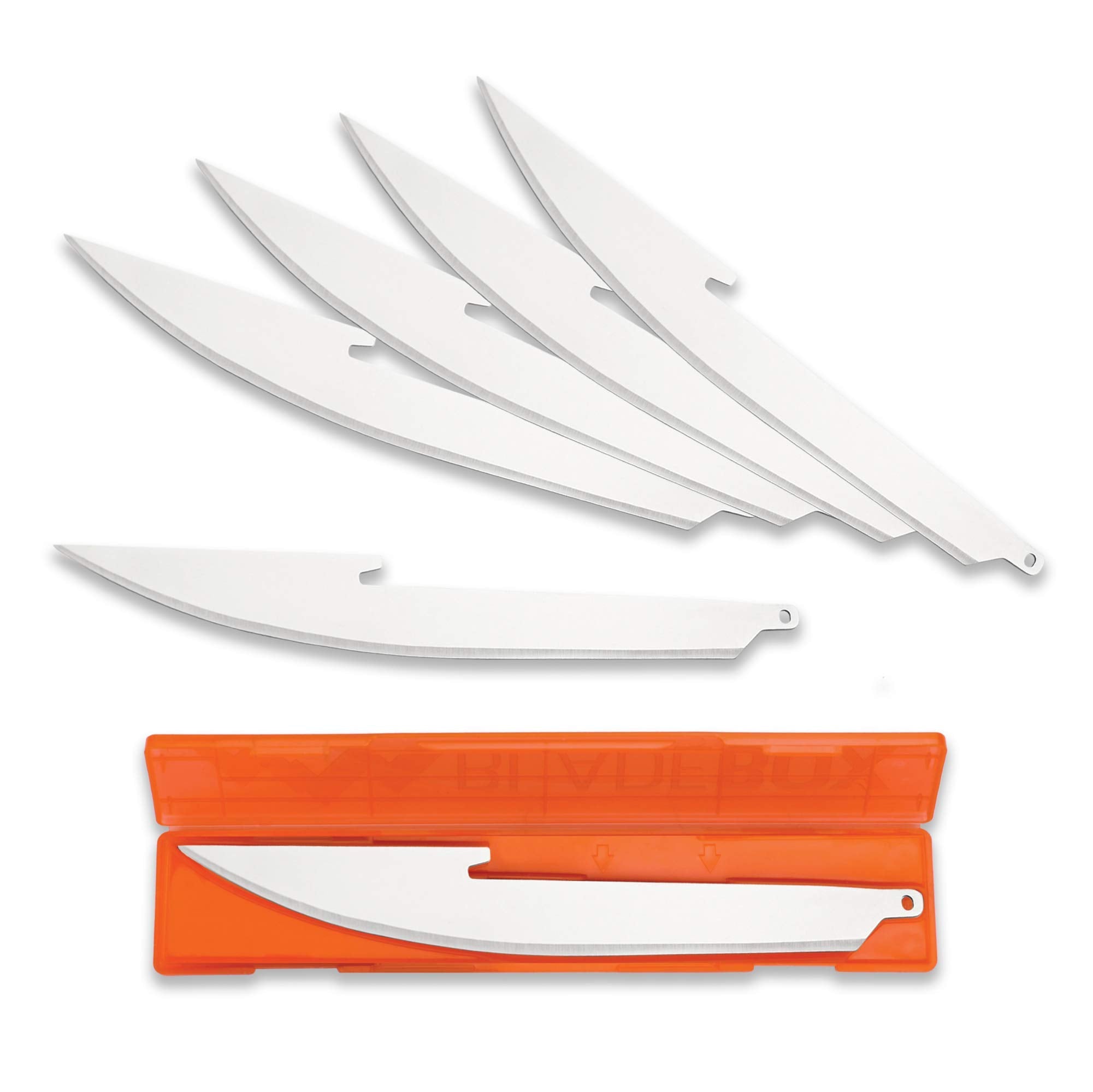 Outdoor Edge RazorSafe hojas de repuesto 5.0 pulgadas para cuchillos plegables, afilado preciso