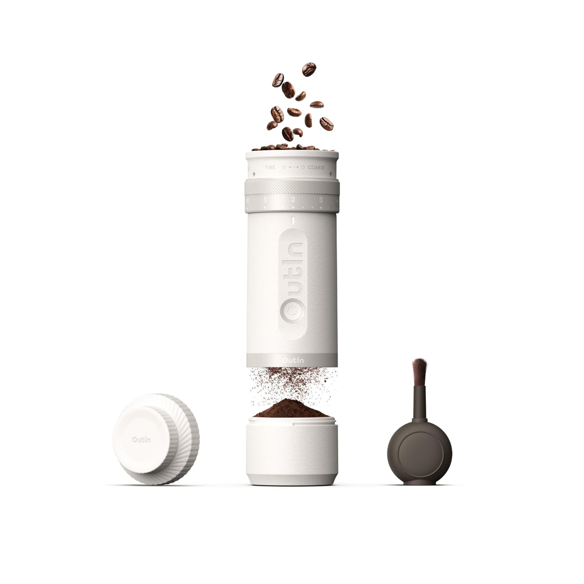 OutIn Fino Molino café portátil para espresso y viaje cómodo
