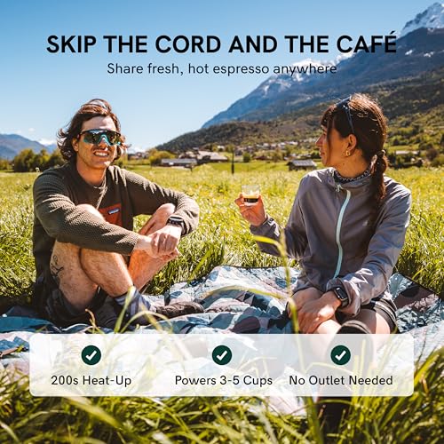 OutIn Nano es compatible con café molido y cápsulas NS.