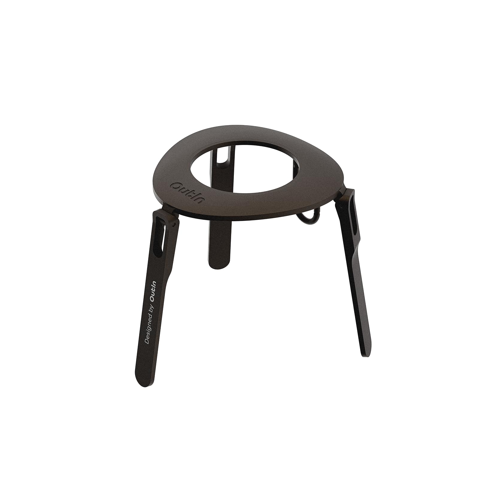 OutIn soporte cafetera plegable para camping y viajes, práctico y ligero
