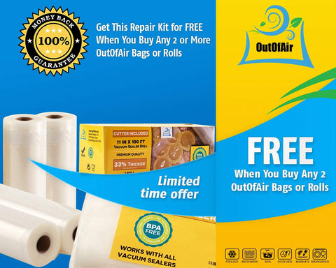 OutOfAir FoodSaver modelos compatibles para reemplazo seguro