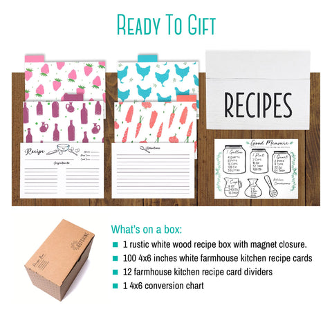 OUTSHINE: tarjetas de recetas incluidas para empezar a organizar sin esperar