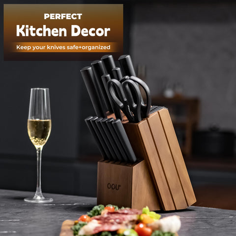 Cuchillo pelador OOU de 3.5 pulgadas, pelado suave de frutas y verduras.