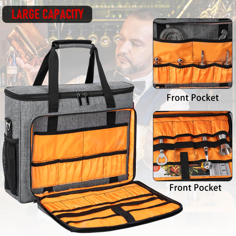 OUUTMEE bolsa transporte resistente a agua, protege utensilios en salidas.