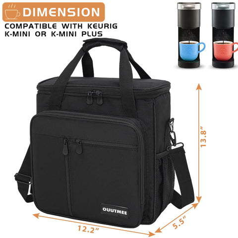 OUUTMEE material impermeable y acolchado que protege la cafetera
