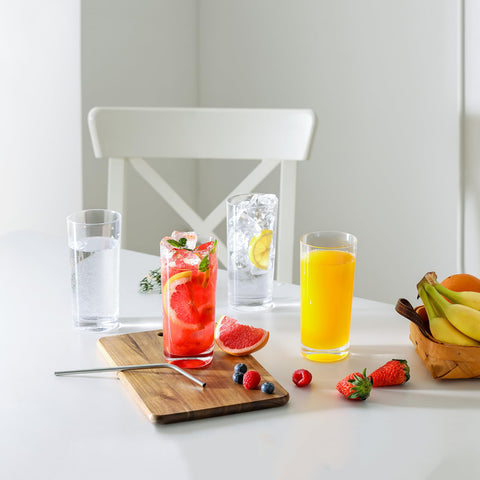 Vaso alto OUWO resistente a golpes para uso diario