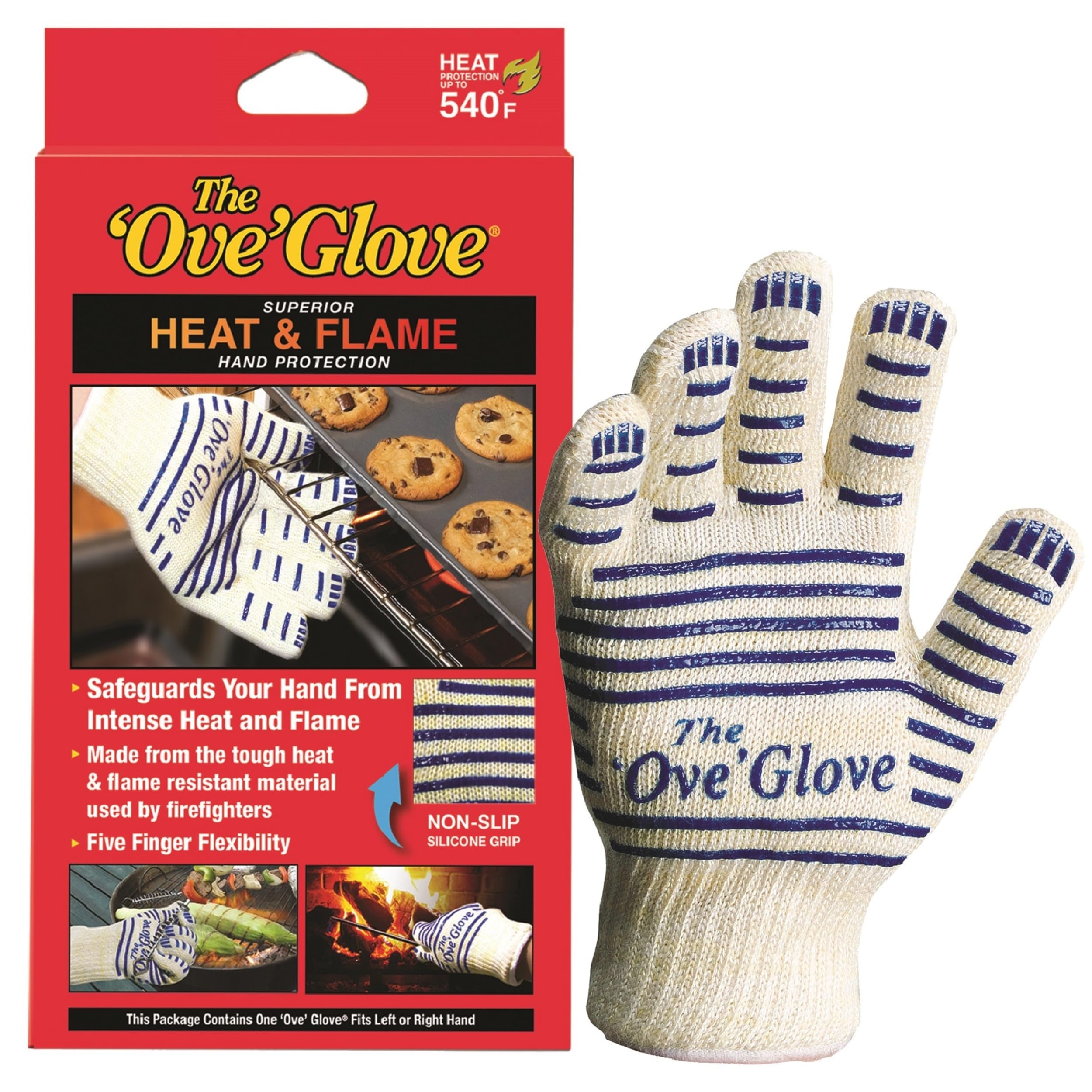 Ove Glove: resistencia al calor de alto rendimiento para hornear.