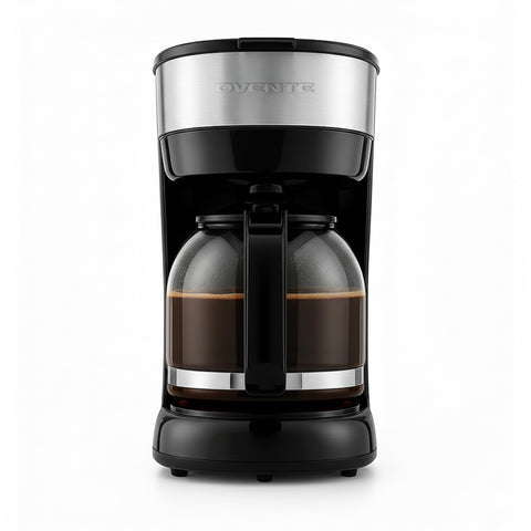 Cafetera OVENTE CM412B con goteo para 12 tazas
