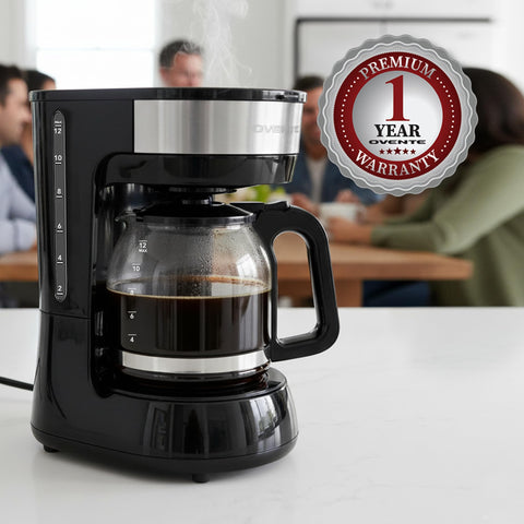 Diseño ergonómico de OVENTE CM412B para verter con comodidad
