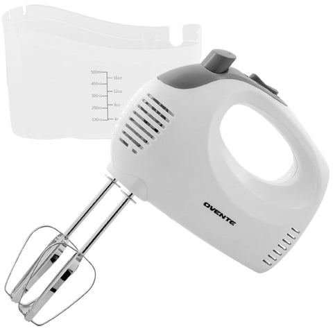 La batidora HM151W de OVENTE con 5 velocidades para batidos perfectos.