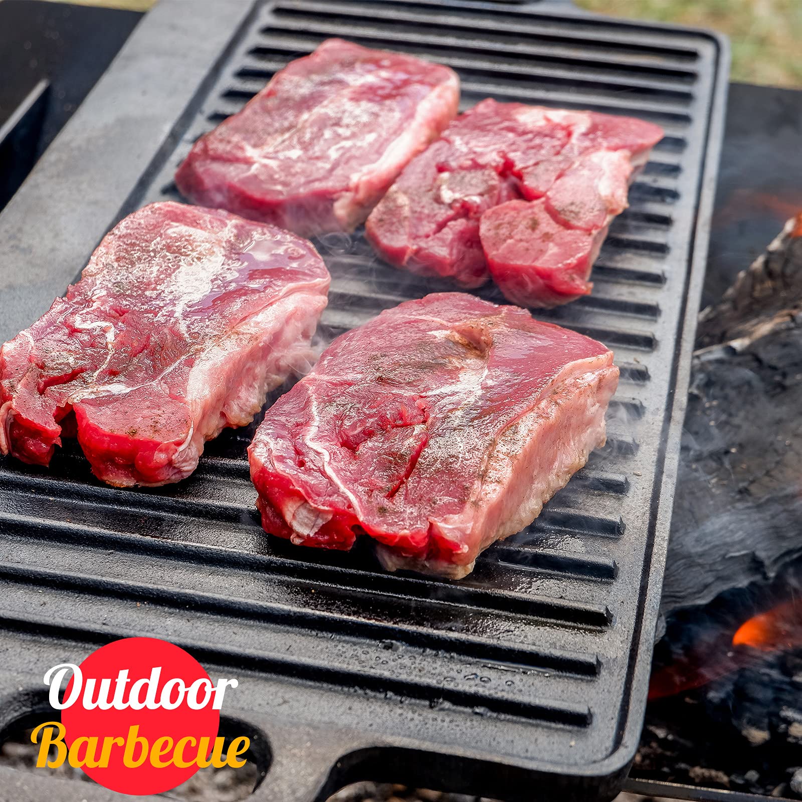 Cocción rápida y uniforme para panqueques y carnes con Overmont.