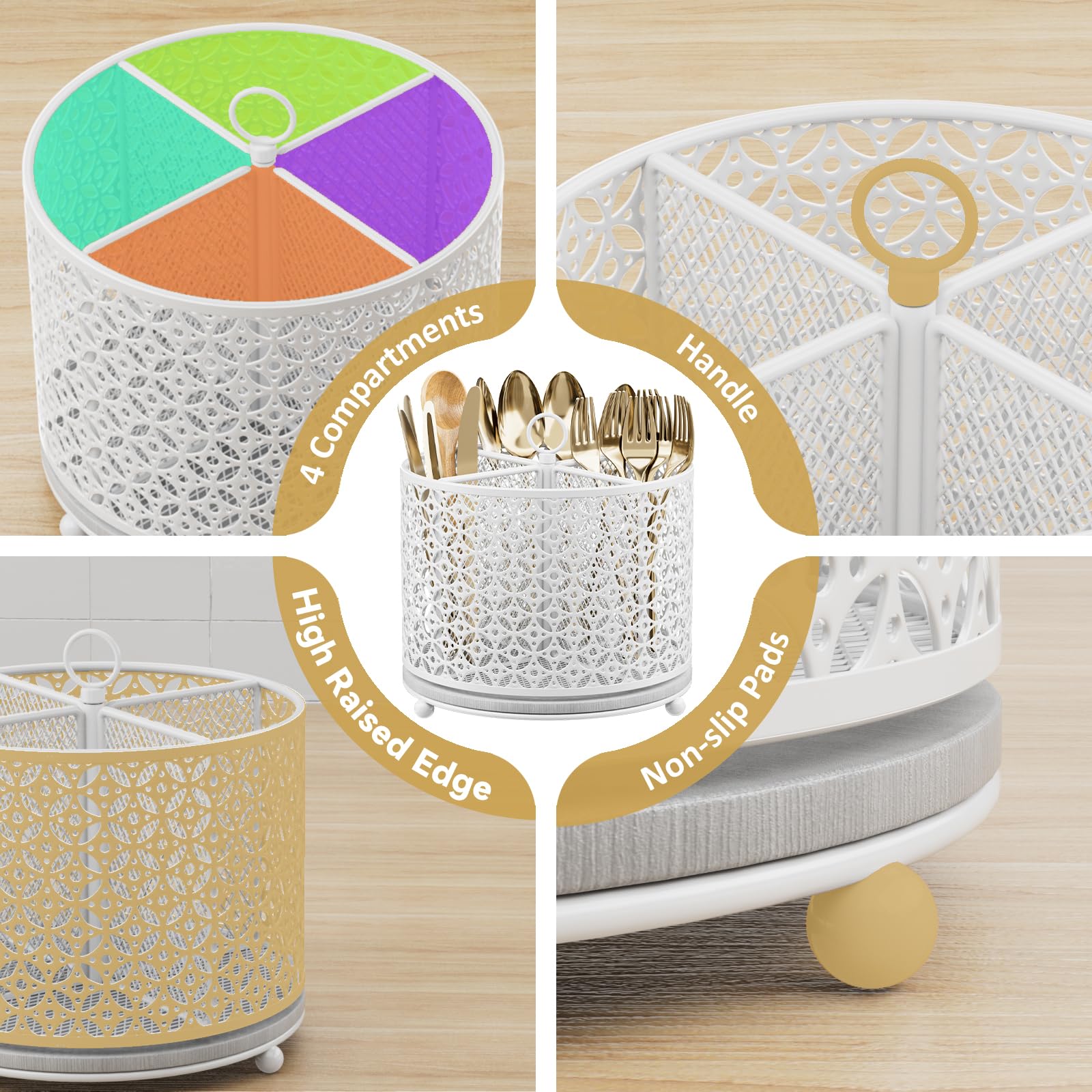 OVICAR diseño floral: añade toque decorativo al mostrador.