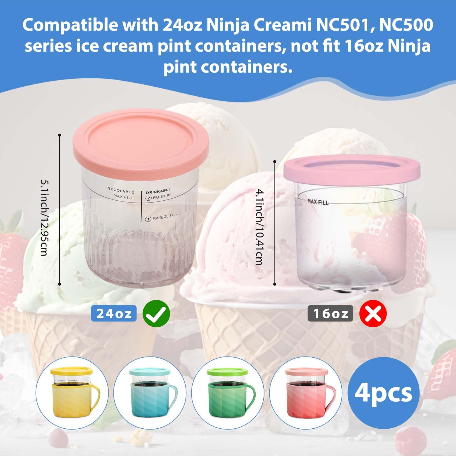 Funda anti-condensación de OVRRCSME para Ninja Creami Deluxe