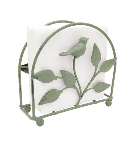 Owlgift diseño clásico en hierro para porta-servilletas, elegante en cualquier mesa.