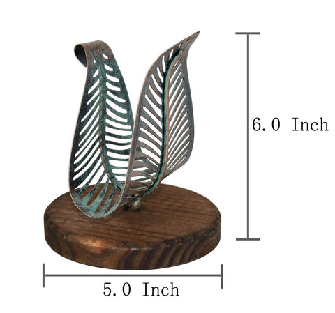 Diseño elegante de Owlgift para adornar la mesa del comedor.