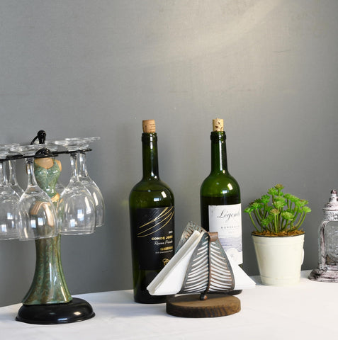 Uso en cocina con acabado moderno para decoraciones de mesa.