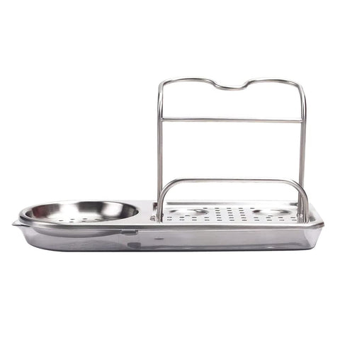 OXO Good Grips base perforada facilita el secado de herramientas y esponjas.