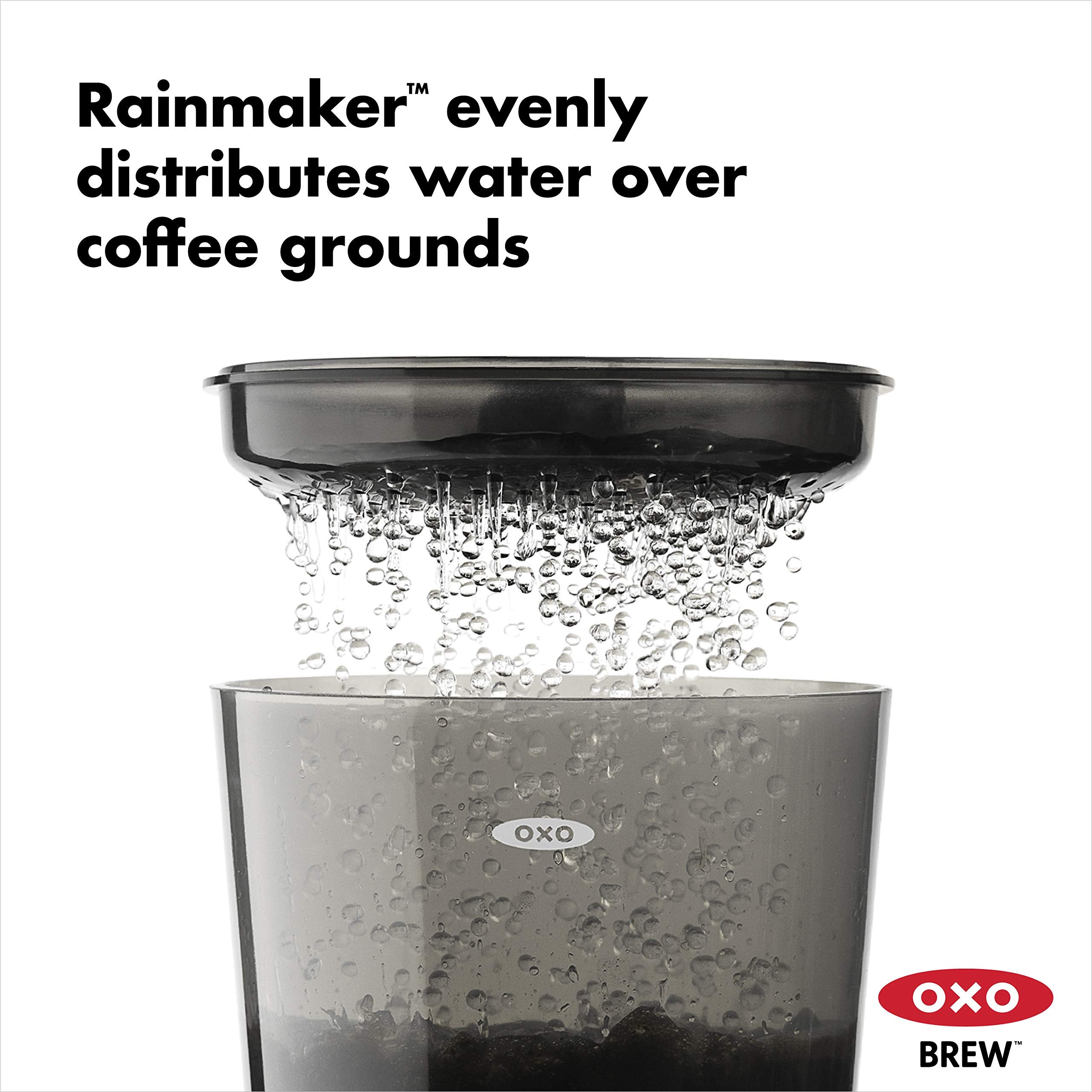 OXO Brew Compacto Tapon de corcho con sello de silicona conserva la frescura