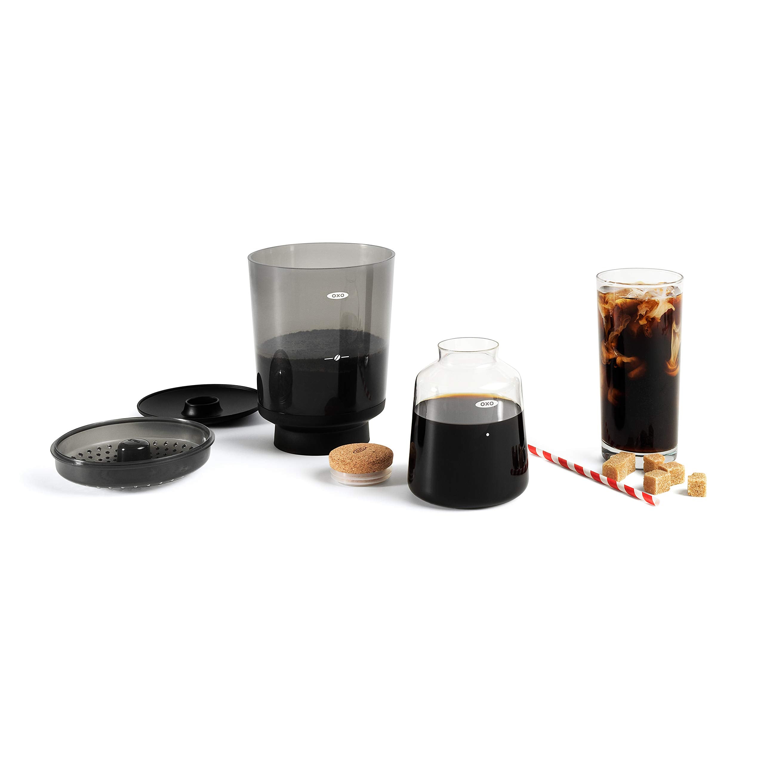 OXO Brew Compacto Uso práctico en refrigerador o sobre la encimA