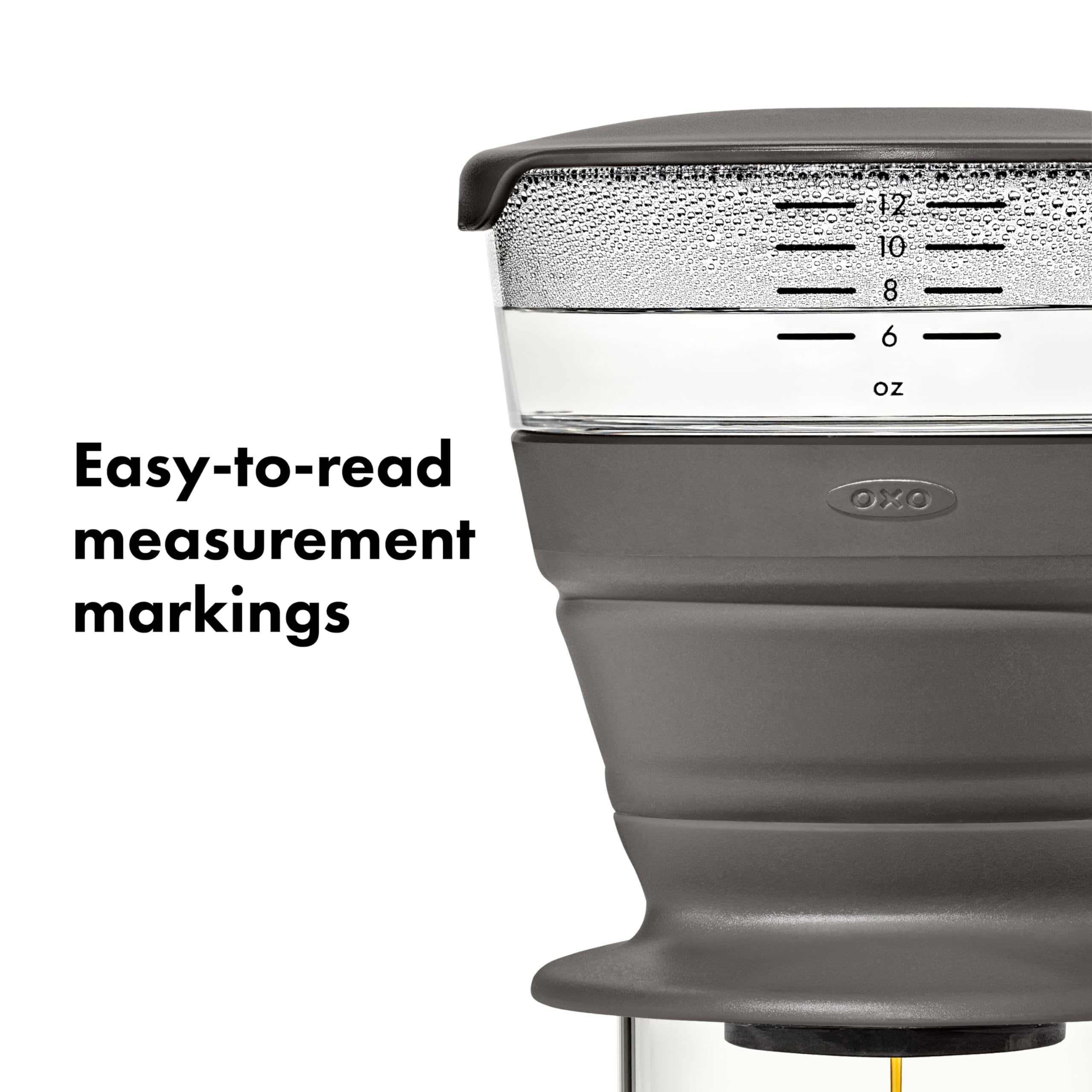OXO Brew funda de almacenamiento 100% reciclada para portabilidad sostenible.