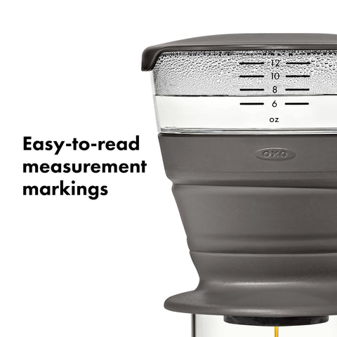 OXO Brew funda de almacenamiento 100% reciclada para portabilidad sostenible.