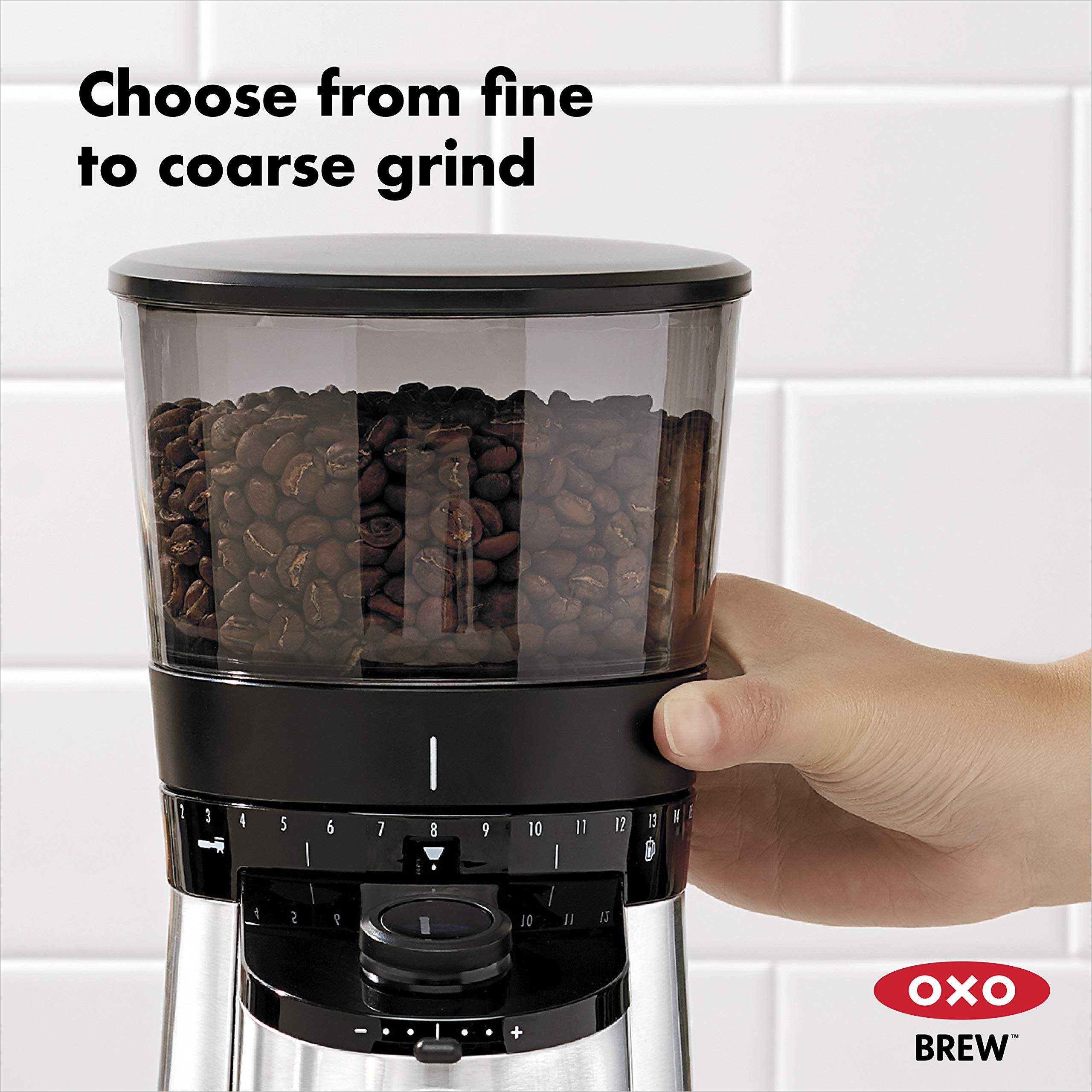 OXO Brew: motor de alto par y baja velocidad que cuida el sabor