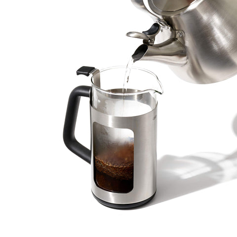 OXO Brew Prensa Francesa capacidad 32oz para varias tazas.