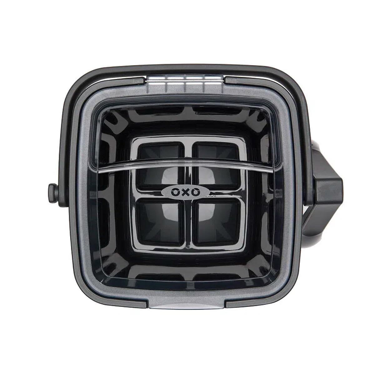 OXO cubo de hielo de doble pared con manija de transporte para mover fácilmente