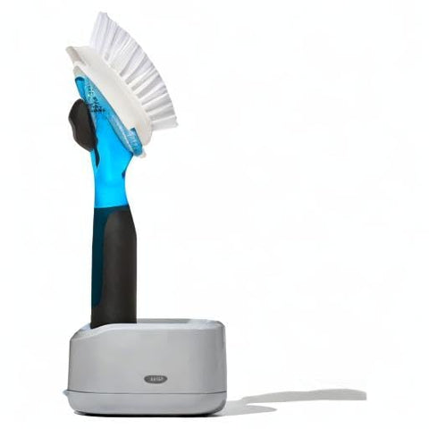 Diseño ergonómico de OXO facilita el lavado diario.