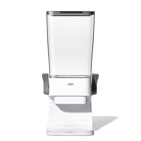 OXO dispensador de cereal para encima, vertido suave y controlado