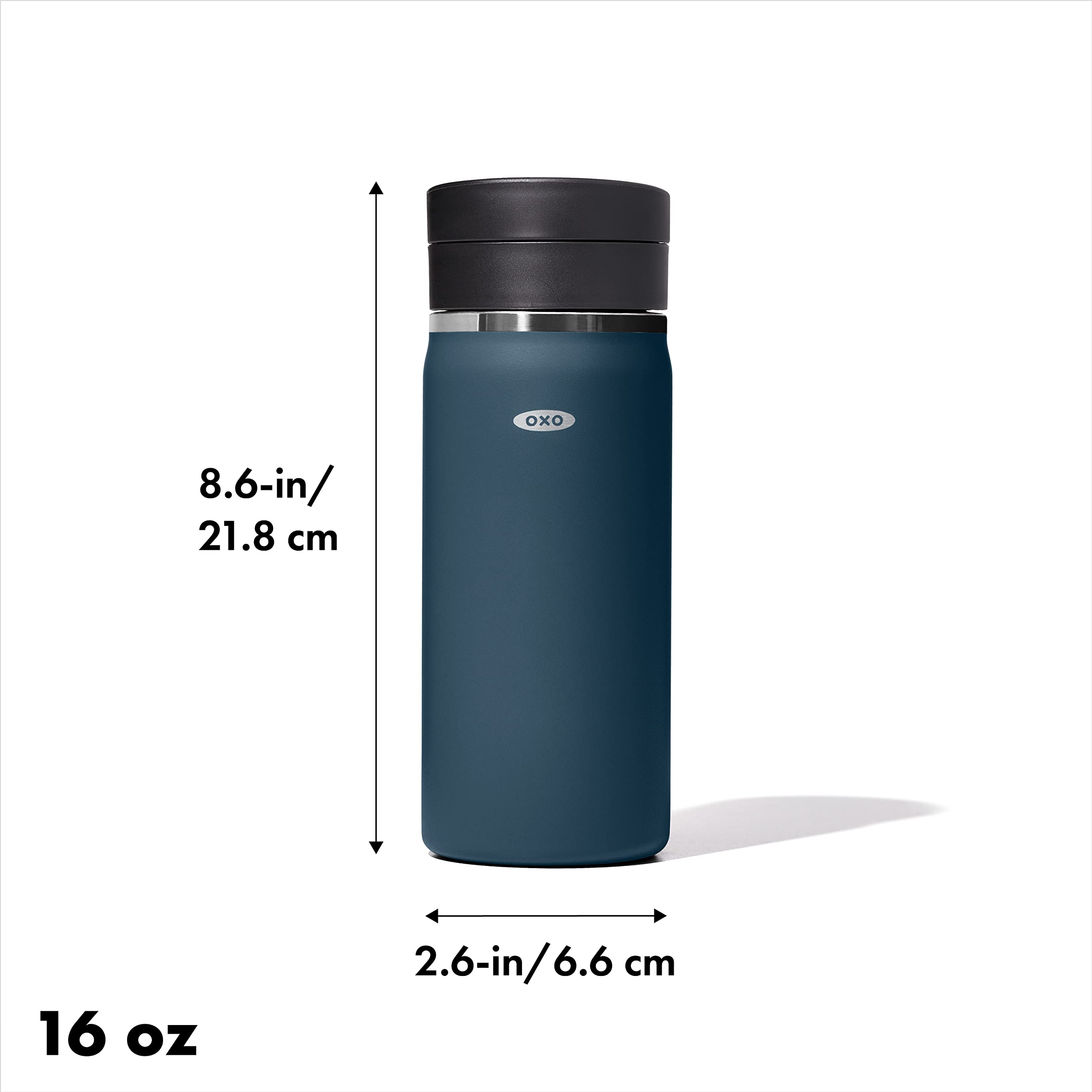 OXO Good Grips aislamiento BetterTemp mantiene calor 12 h y frío 24 h