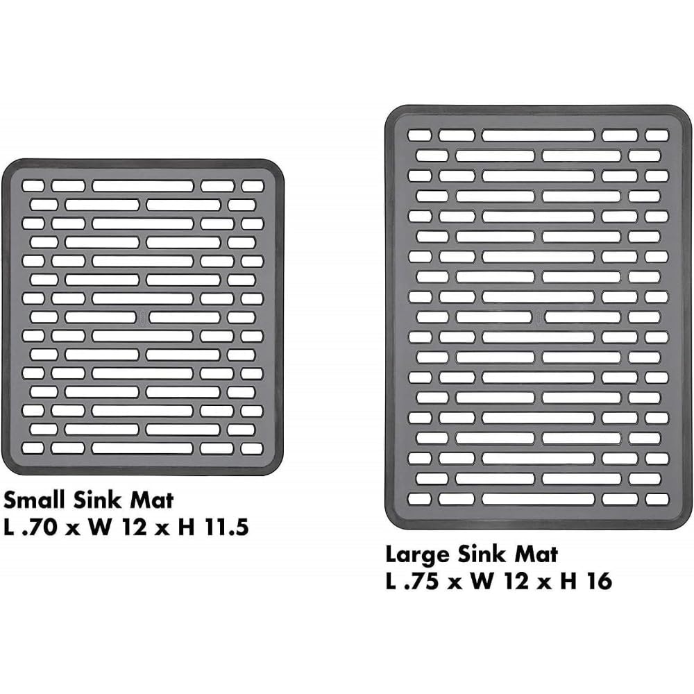 OXO Good Grips: alfombrilla para fregadero grande protección para vajilla y superficies.