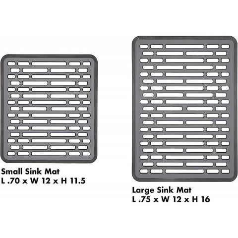 OXO Good Grips: alfombrilla para fregadero grande protección para vajilla y superficies.