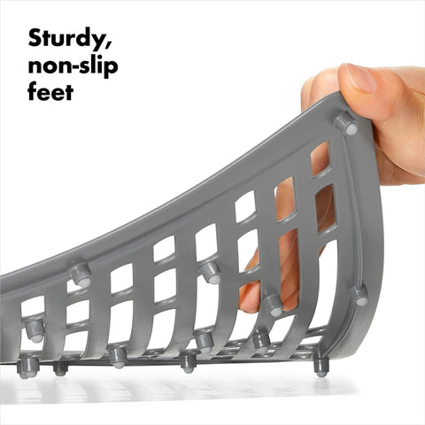 OXO Good Grips: alfombrilla para fregadero grande tamaño ideal para fregaderos amplios.