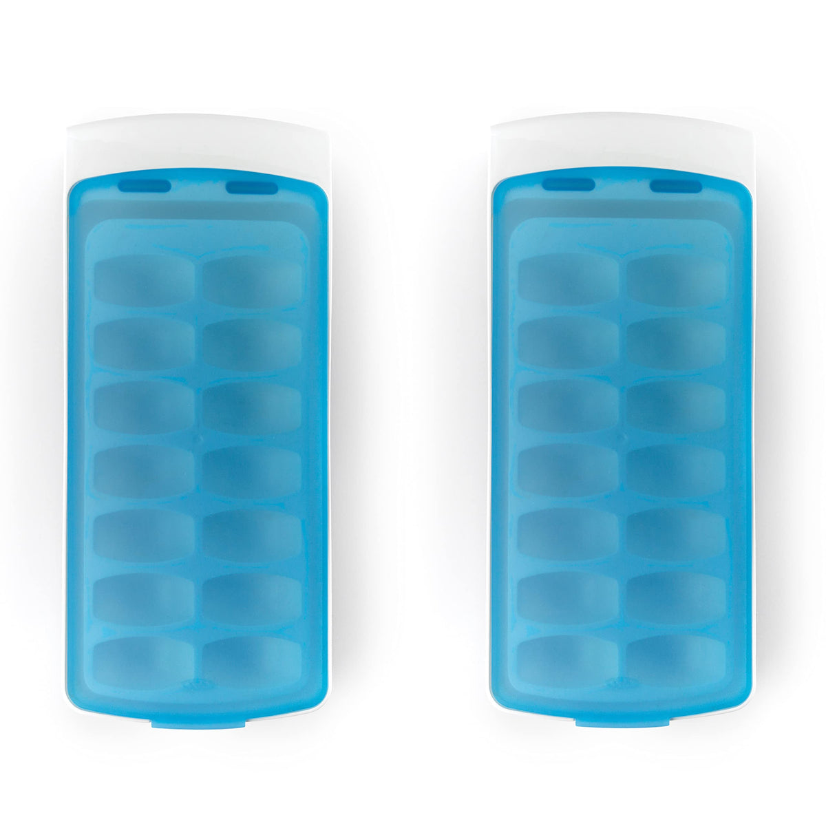 OXO Good Grips, bandeja de cubitos de hielo sin derrames para uso diario.