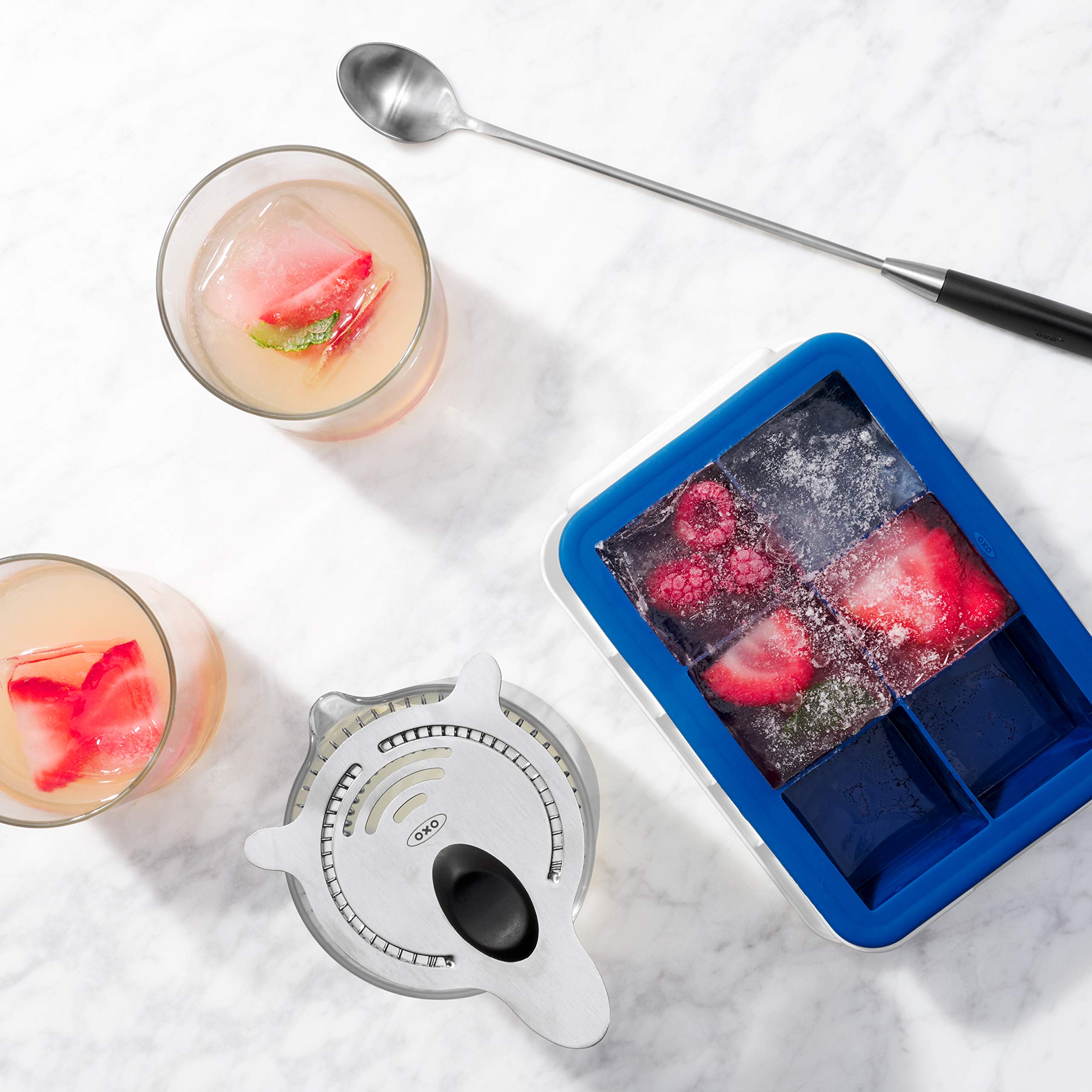 OXO Good Grips bandeja de hielo apilable para ahorro de espacio