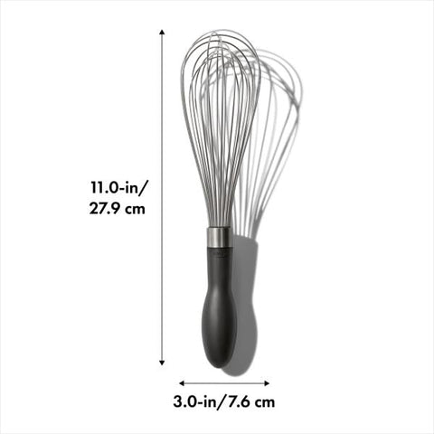 Oxo Good Grips batidor globo 11 pulgadas ideal para esponjar crema.