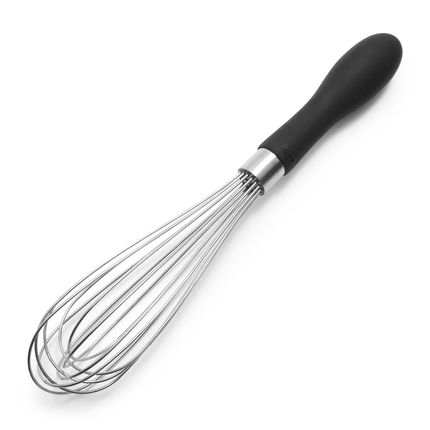 OXO Good Grips batidor de 9 pulgadas con mango ergonómico para batir con comodidad.