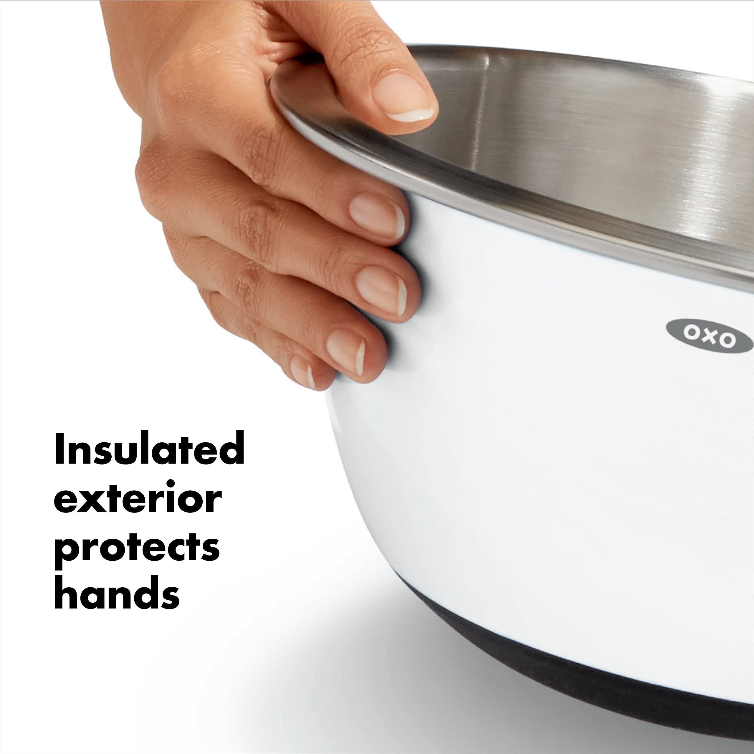 Oxo Good Grips bol de 5 cuartos perfecto para duplicar recetas.