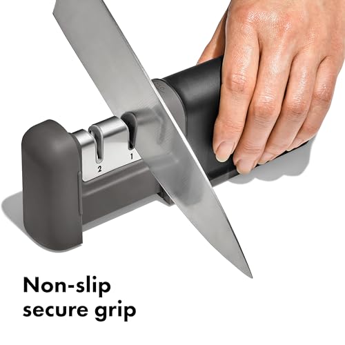 OXO Good Grips ceramico para suavizar borde tras afilado