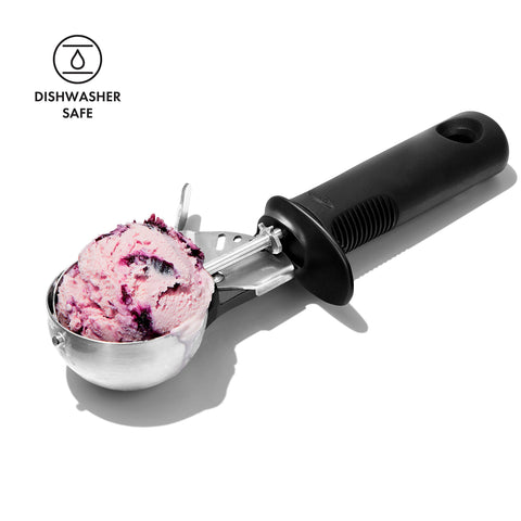 OXO Good Grips Classic Scoop apto para lavavajillas, limpieza fácil.